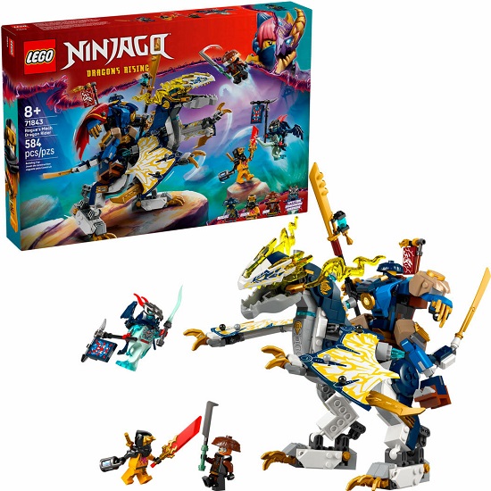 Конструктор LEGO Ninjago 71843 Робот-драконий всадник Разбойника 2