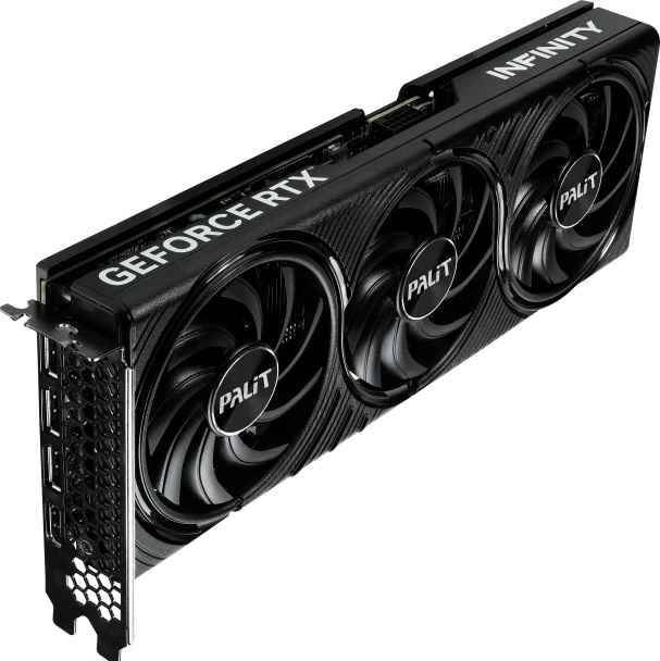 Видеокарта Palit RTX 5070 INFINITY 3 OC 12Gb GDDR7 192bit 3-DP HDMI (NE75070S19K9-GB2050S)