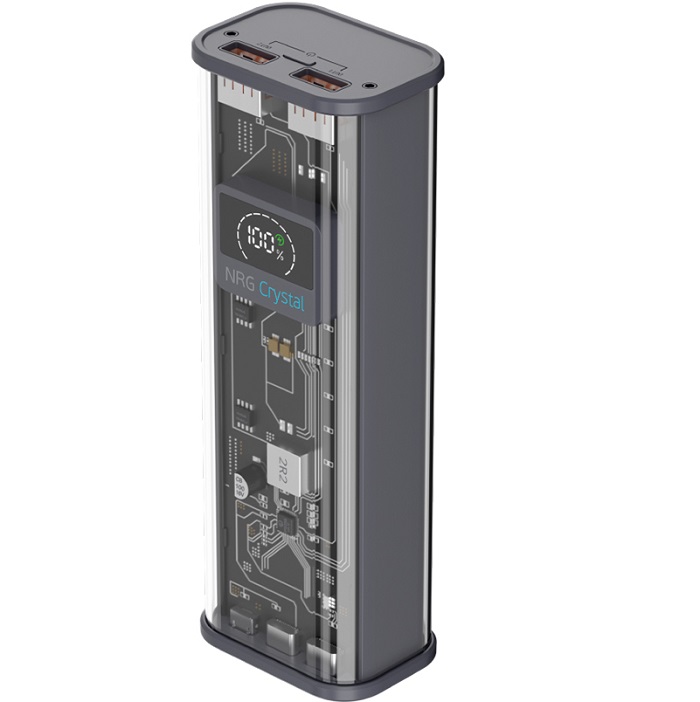 Внешний АКБ DEPPA NRG Turbo TR (20000mAh), черный, 22.5W (33645)