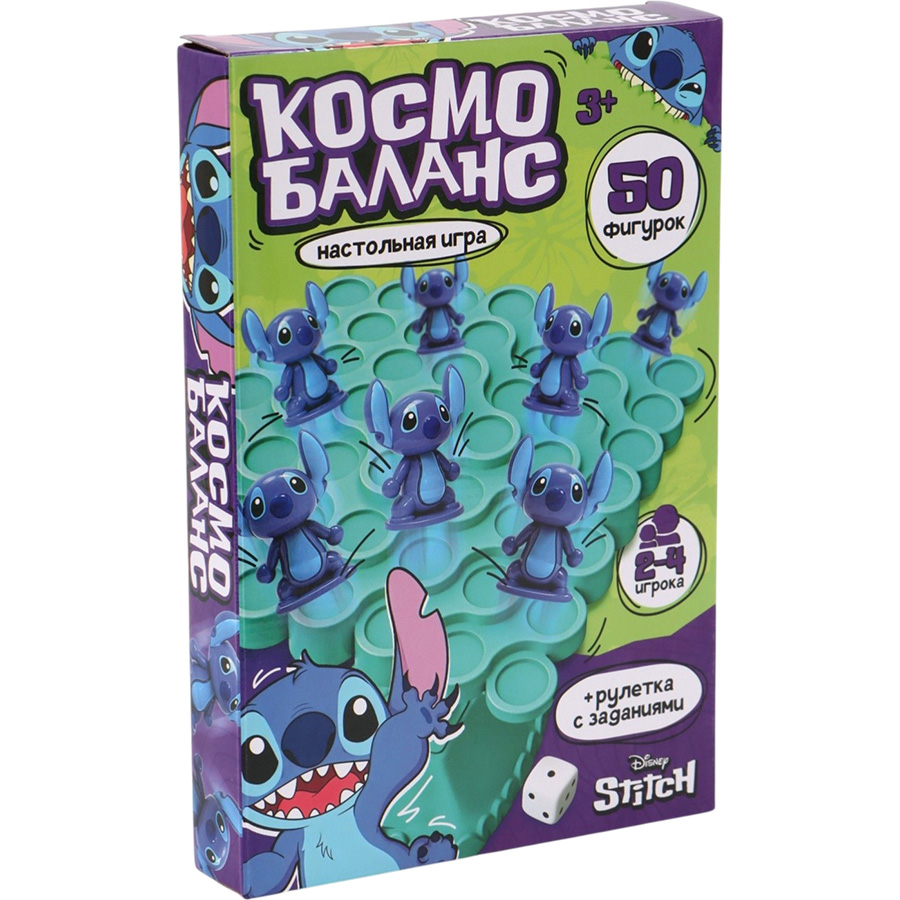 Настольная игра «Космо балансир» Стич. Disney 10883709
