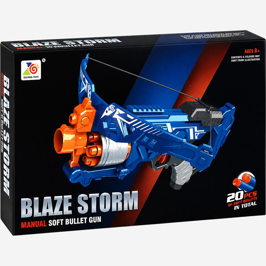 Бластер "Blaze Storm" с мягкими пулями УТМ01501742 17