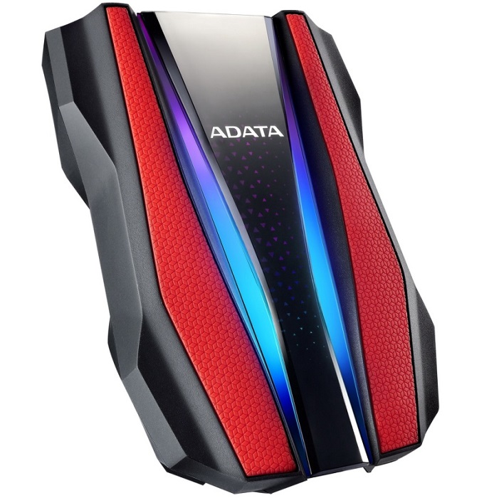 Внешний жёсткий диск 2.5" 1Tb AHD770G-1TU32G1-CRD, краный