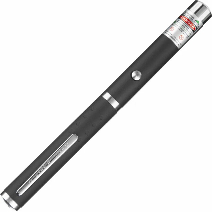 Лазерная указка, 532 нм, дальность 1000 м, , зелёный луч, 15×1.5 см 5926379