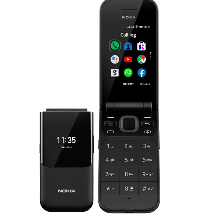 Телефон NOKIA 2720 Flip, чёрный