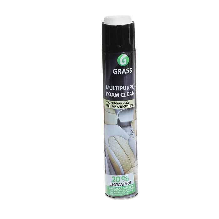 Очиститель салона GRASS Multipurpose foam cleaner универсальный пенный аэрозоль 750мл (112117)