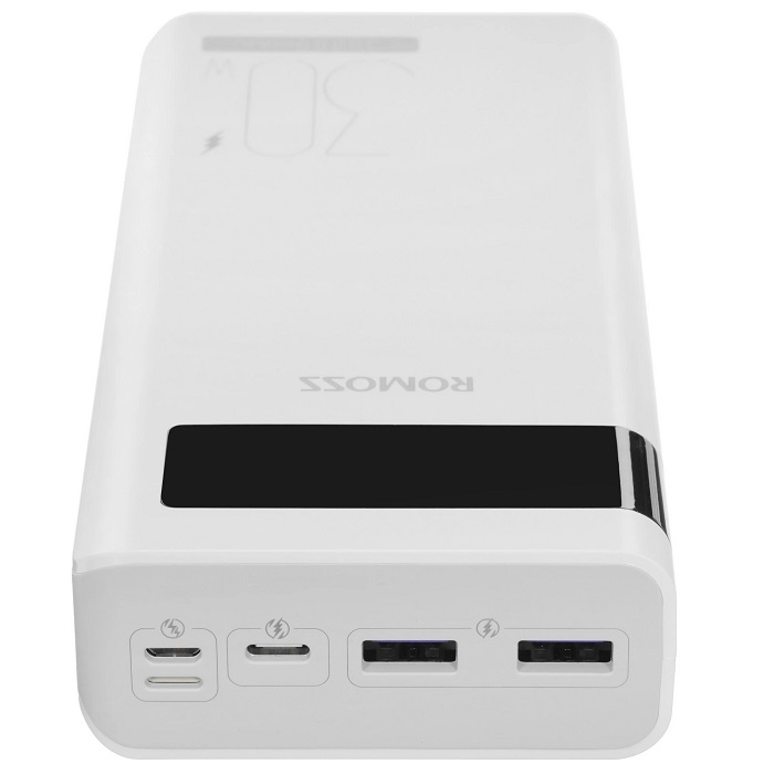 Внешний АКБ ROMOSS Sense8PS Pro (30000mAh) белый 2
