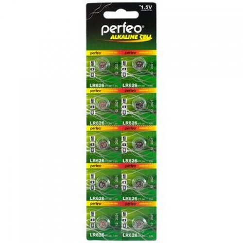 Элемент питания PERFEO AG04 (LR626/377) BL-10