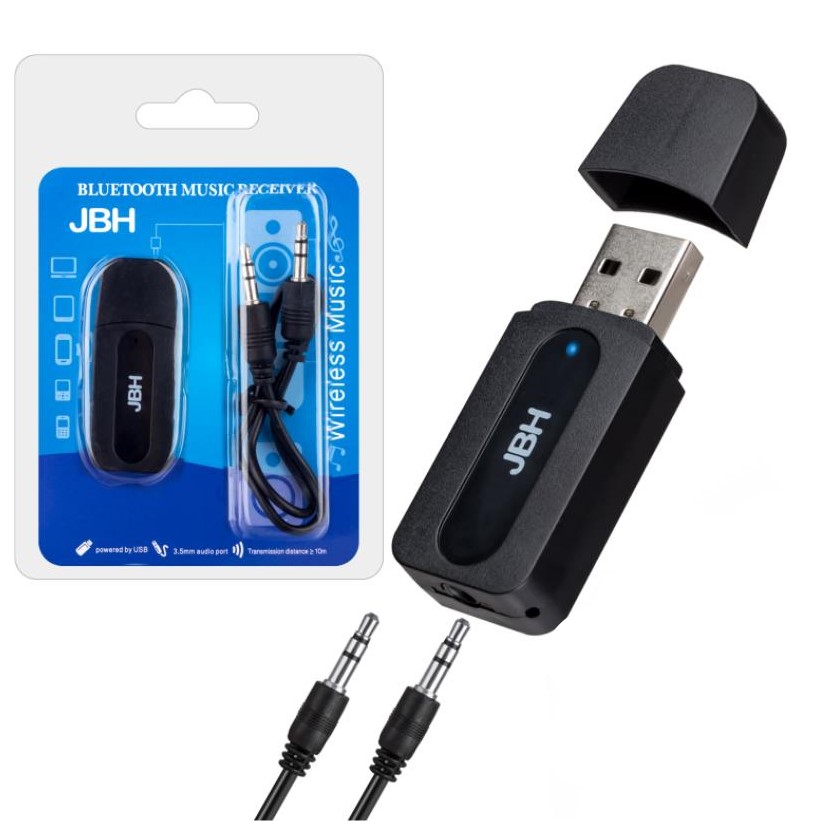 Адаптер Bluetooth AUX NONAME BT-04 1