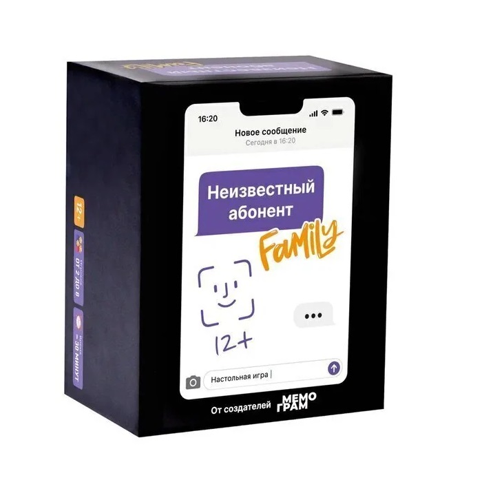 Настольная игра «Неизвестный абонент Family»