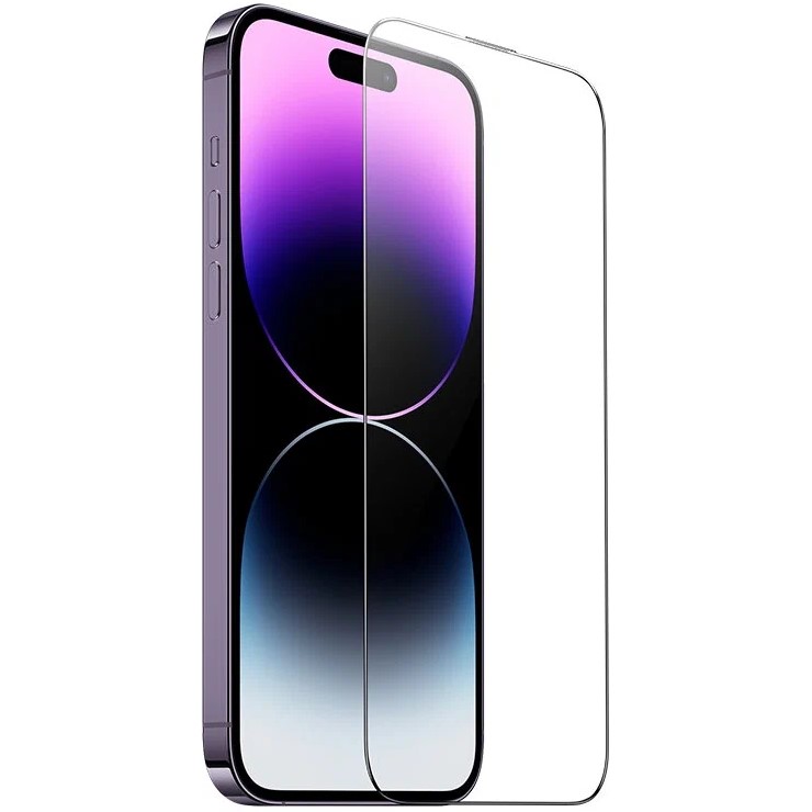 Противоударное стекло 3D HOCO для iPhone 14 Pro, черное