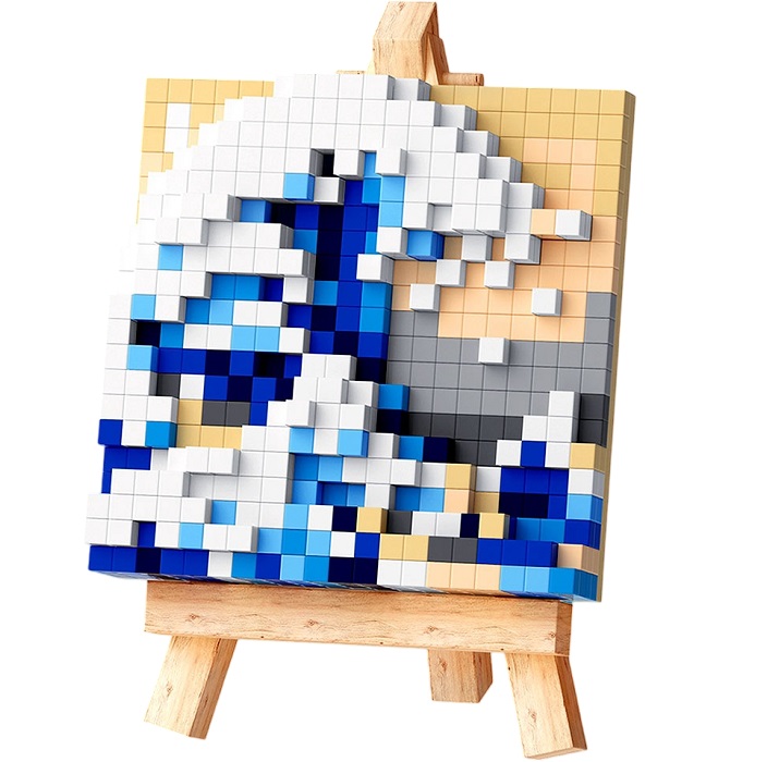 Конструктор Mini Blocks, Волна, 402 детали 2