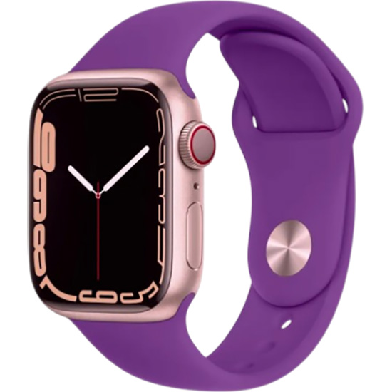 Силиконовый ремешок SPORT BAND 42/44/45/49мм, 30_фиолетовый