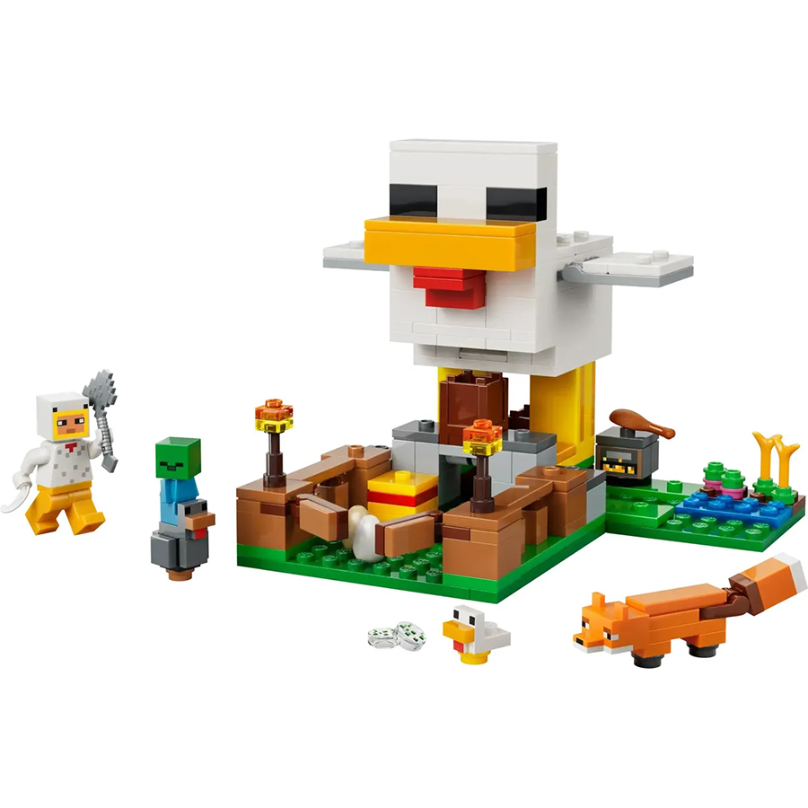 Конструктор LEGO Minecraft 21585 Куриная ферма 4
