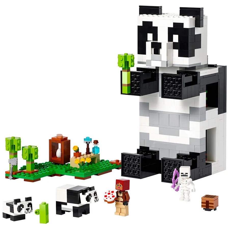 Конструктор LEGO Minecraft 21245 Дом панды 3