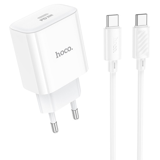 Сетевое ЗУ 1Type-C 3.1A HOCO C76A Pro белое, Type-C, PD30W