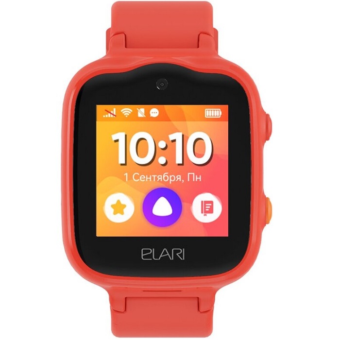 Умные часы ELARI KidPhone 4G Bubble (красные) RUS (Уценка) 2