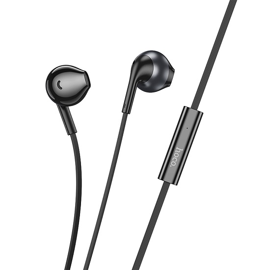 Наушники HOCO M115, Sagacious, чёрный, Lightning