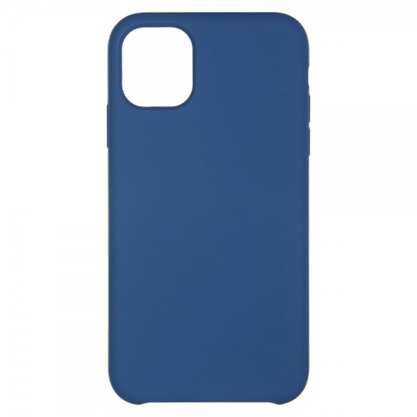 Силиконовый чехол SILICONE CASE для Iphone 11 Pro Max  №03 синий