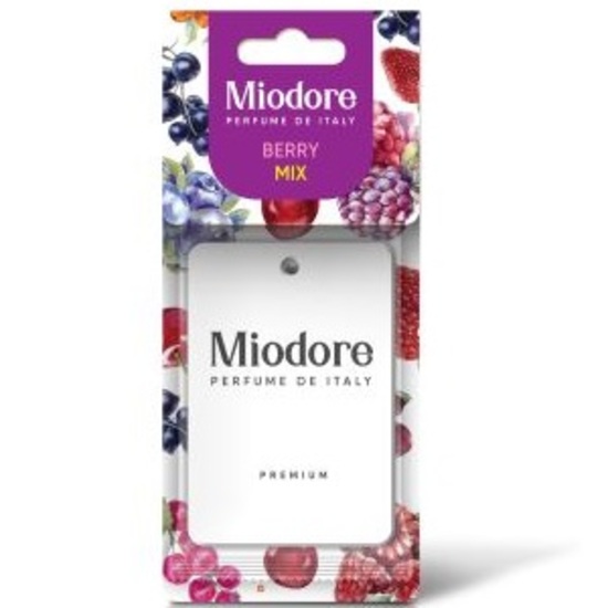 Ароматизатор MIODORE - BERRY MIX (подвесной картонный)