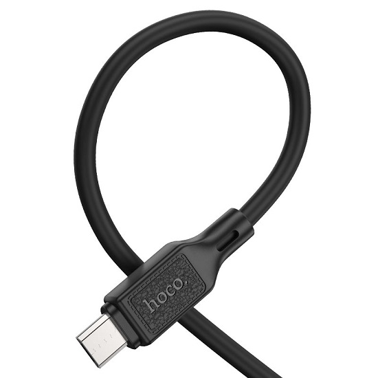 Кабель USB <--> microUSB  1.0м HOCO X90 Cool, чёрный 3