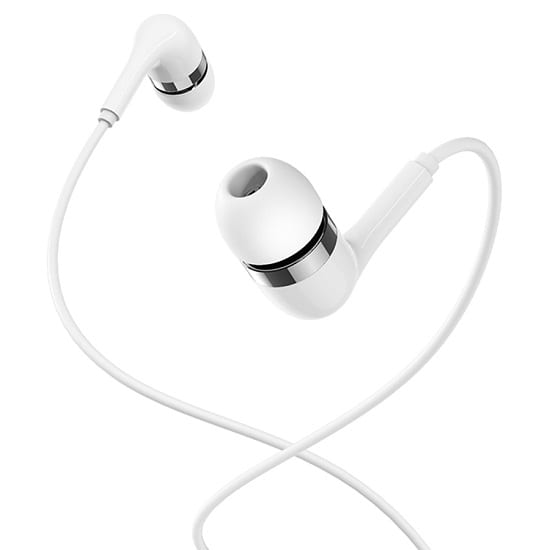 Наушники BOROFONE BM92 Refined, белый, Jack 3.5 3