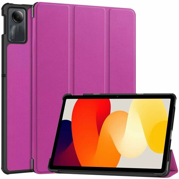 Чехол футляр-книга ZIBELINO для Xiaomi Redmi Pad SE 11.0" (фиолетовый)