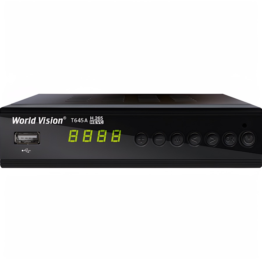 Ресивер DVB-T2 WORLD VISION T645A LAN Fm 2