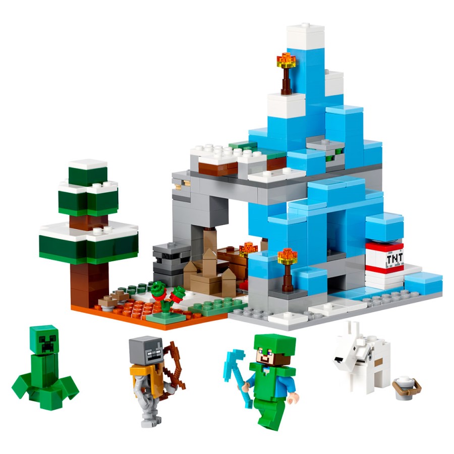 Конструктор LEGO Minecraft 21243 Ледяные вершины 3