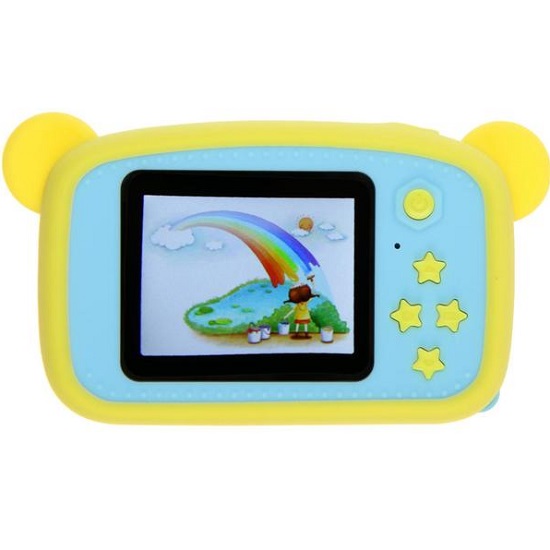 Фотоаппарат детский Childrens Fun Camera Медвежонок , желтый 4