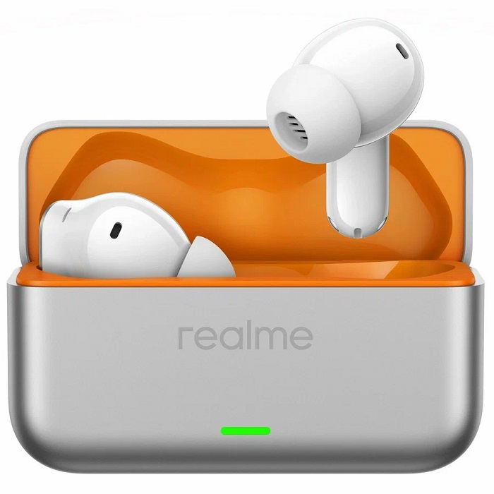 Наушники Realme Buds T500 Pro серебристый (RMA2502)