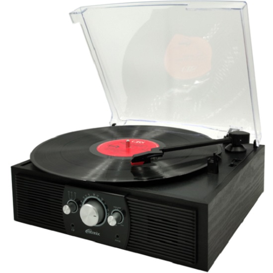 Виниловый проигрыватель RITMIX LP-200B Black wood 2