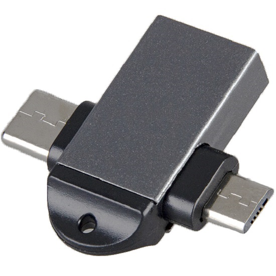 Переходник OTG ISA G-18 Type-C/microUSB