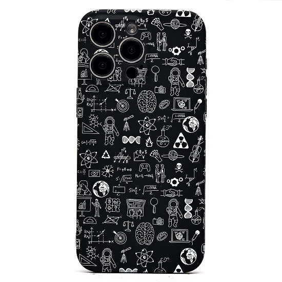 Задняя накладка Luxo Creative для iPhone 15 Pro Max (141) (black) (237908)