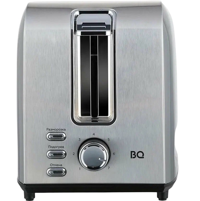 Тостер BQ T1009 Стальной-черный 2