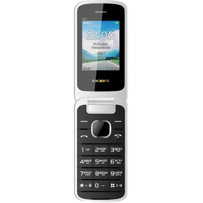 Телефон TEXET TM-325 антрацит 2