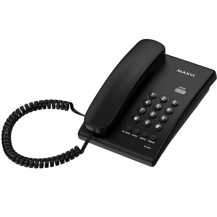 Телефон MAXVI CS-02 черный