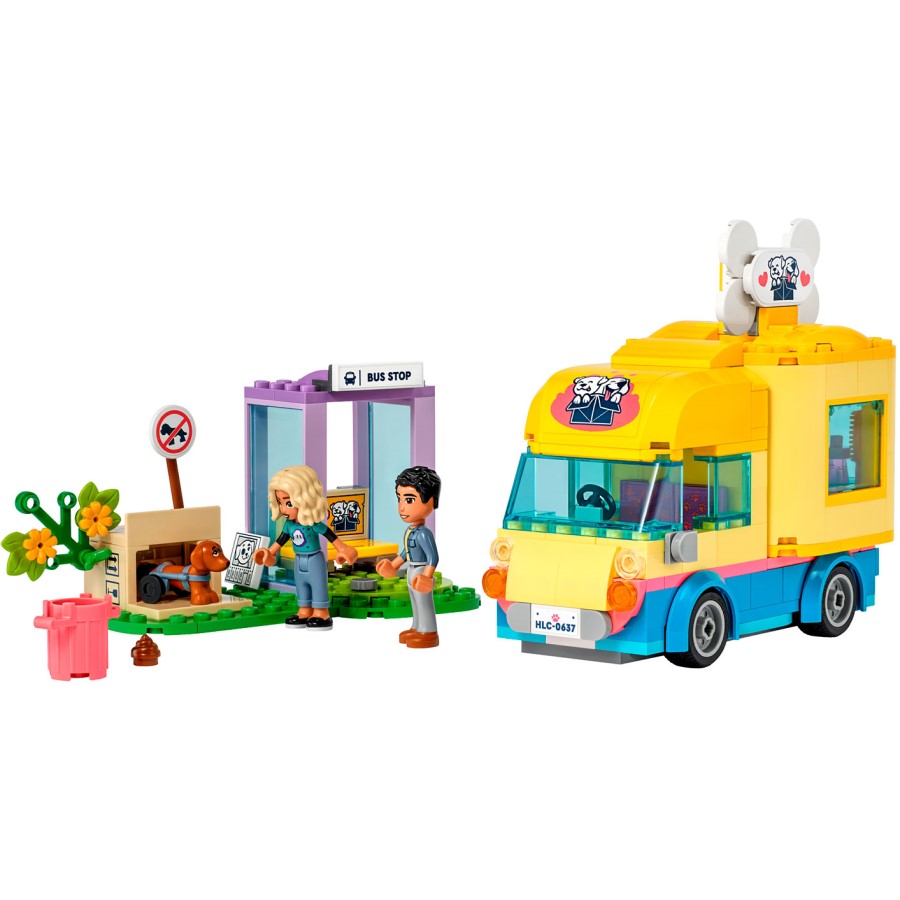 Конструктор LEGO Friends 41741 Спасательный фургон для собак 3