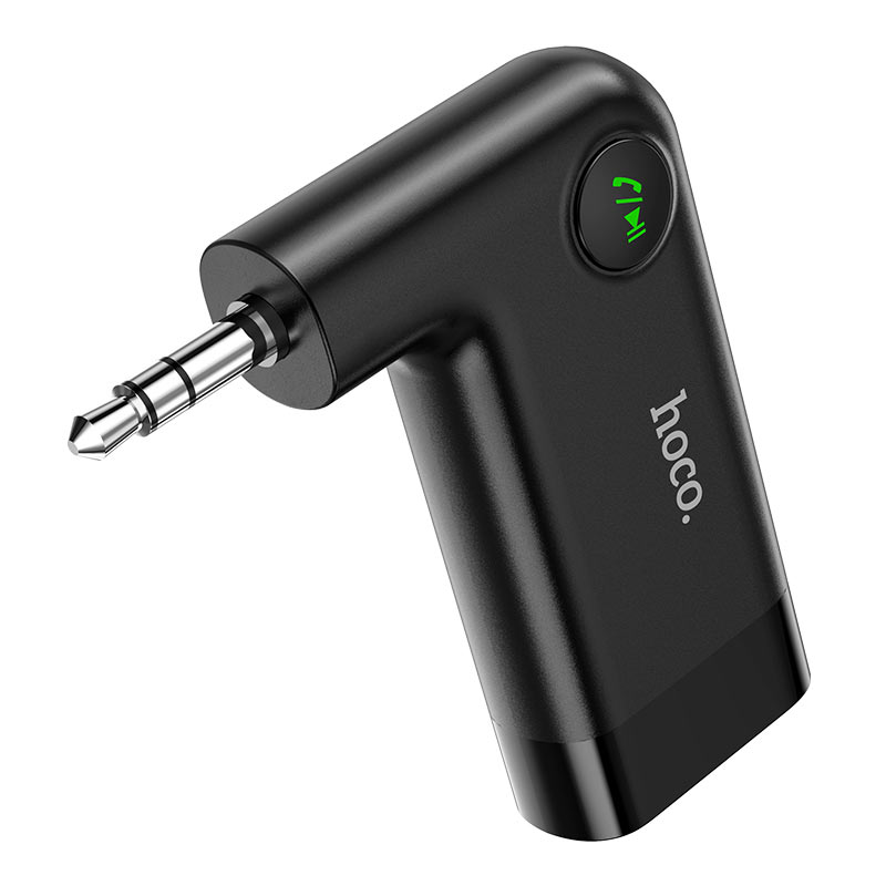 Адаптер Bluetooth AUX HOCO E53 Black 1