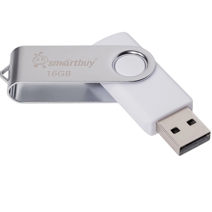 USB  8GB SMARTBUY Twist серебро