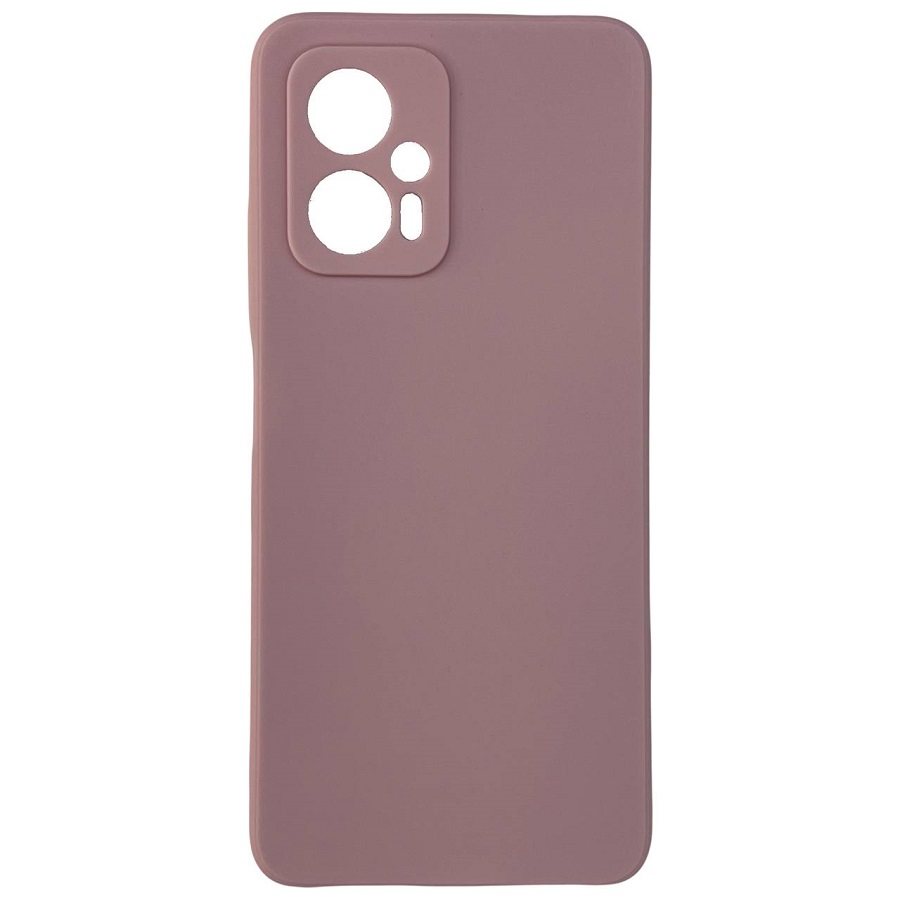 Силиконовый чехол ISA для Xiaomi Poco X4 Светло-розовый