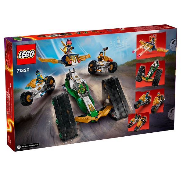 Конструктор LEGO Ninjago 71820 Комбо-авто команды Ниндзя 2