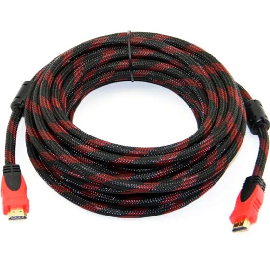 Кабель HDMI <--> HDMI 15м ENERGY POWER в мат.оплетке в техпаке