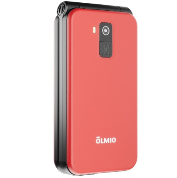 Телефон OLMIO F19 красный 3