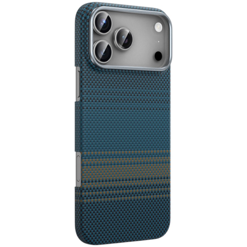 Задняя накладка KEEPHONE KEVILAR SEANOVA MAGSAFE CASE для iPhone 17 (STARRY BLUE)