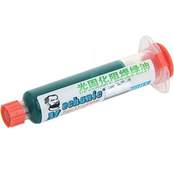 Компаунд UV - клей PCB BGA Type LY-UVH900 зеленый