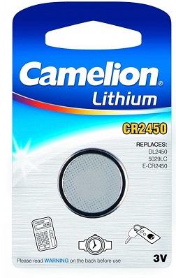 Элемент питания CAMELION CR2450 BL-1