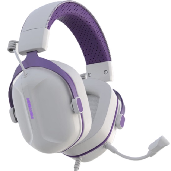 Наушники JETACCESS  PANTEON GHP-970 PRO White-Purple 2