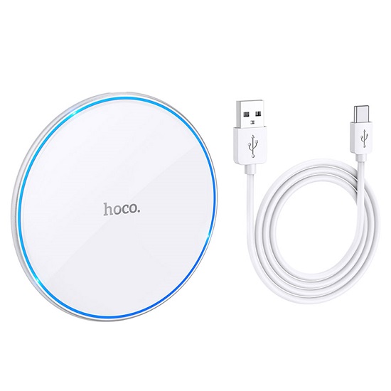Беспроводное ЗУ HOCO CW6 Pro, белый 3