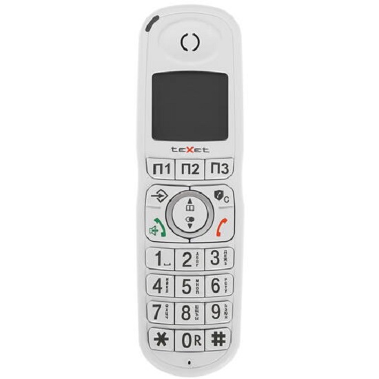 Радиотелефон TEXET TX-D8905A белый 4