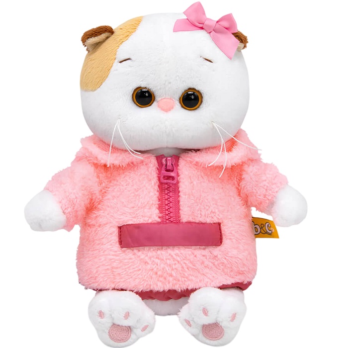 Мягкая игрушка Кошечка Ли-Ли беби в анораке , 20 см (LB-160)